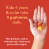 SmartyPants Kids Multivitamin Gummies Omega 3 Fish Oil (EPA/DHA), Vitamin D3, C, Vitamin B12, B6, Vitamin A, K & Zinc for Immune Support, Gluten Free, Three Fruit Flavors, 120 Count (30 Day Supply) - Image 7