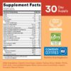 SmartyPants Kids Multivitamin Gummies Omega 3 Fish Oil (EPA/DHA), Vitamin D3, C, Vitamin B12, B6, Vitamin A, K & Zinc for Immune Support, Gluten Free, Three Fruit Flavors, 120 Count (30 Day Supply) - Image 3